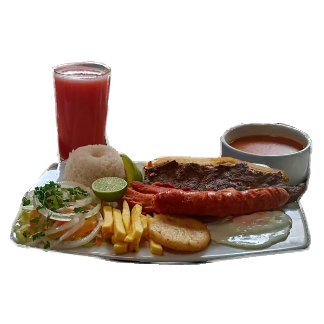 Bandeja Paisa tradicional